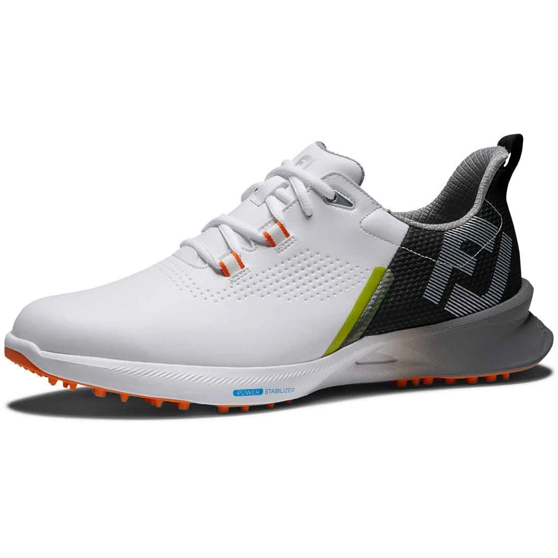 FootJoy FJ Fuel Golf Shoes White/Black/Orange 5 FootJoy FJ Fuel Golf Shoes White/Black/Orange - Image 3