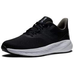 FootJoy Flex Golf Shoes Black -Elite Golf Shop footjoy flex golf shoes black 56287 toe itempicture