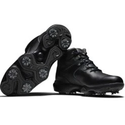 FootJoy Winter Golf Boots Black 12 FootJoy Winter Golf Boots Black -Elite Golf Shop footjoy golf specialty rain boots black 56724 beauty itempicture