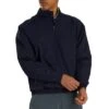 FootJoy Half Zip Windshirt -Elite Golf Shop footjoy half zip windshirt navy front itempicture