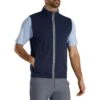 FootJoy HydroKnit Vest -Elite Golf Shop footjoy hydroknit vest navy grey front itempicture