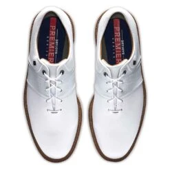 FootJoy Premiere Series Packard Golf Shoes White/White -Elite Golf Shop footjoy premiere series packard golf shoes white white top