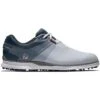 FootJoy Pro SL Sport Golf Shoes White/Blue Fog -Elite Golf Shop footjoy pro sl sport golf shoes white blue fog 53854 profile itempicture