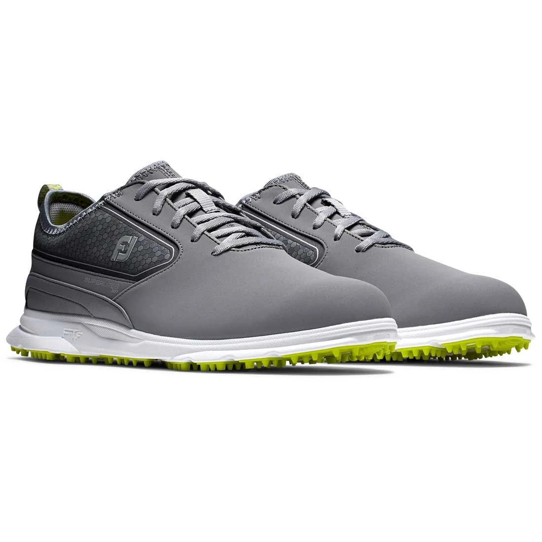 FootJoy Superlites XP Golf Shoes Grey/Lime 6 FootJoy Superlites XP Golf Shoes Grey/Lime - Image 4