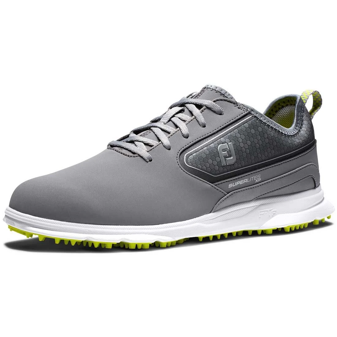 FootJoy Superlites XP Golf Shoes Grey/Lime 5 FootJoy Superlites XP Golf Shoes Grey/Lime - Image 3