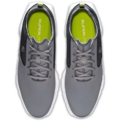 FootJoy Superlites XP Golf Shoes Grey/Lime 13 FootJoy Superlites XP Golf Shoes Grey/Lime -Elite Golf Shop footjoy superlites xp golf shoes grey lime top itempicture