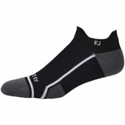 FootJoy Tech D.R.Y. Roll Tab Socks 11 FootJoy Tech D.R.Y. Roll Tab Socks -Elite Golf Shop footjoy tech dry roll tab socks black itempicture