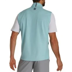 FootJoy ThermoSeries Fleece Back Vest -Elite Golf Shop footjoy thermoseries fleece back vest seaglass back itempicture