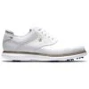 FootJoy Traditions Golf Shoes White 2 FootJoy Traditions Golf Shoes White -Elite Golf Shop footjoy traditions golf shoes white white profile itempicture