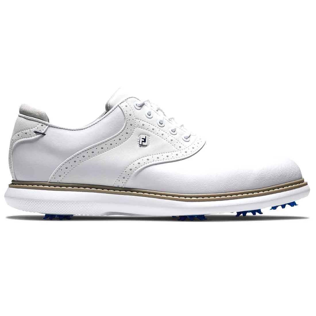 FootJoy Traditions Golf Shoes White 3 FootJoy Traditions Golf Shoes White
