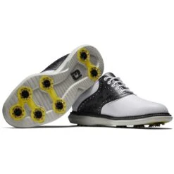 FootJoy Traditions Golf Shoes White/Camo 12 FootJoy Traditions Golf Shoes White/Camo -Elite Golf Shop footjoy traditions sl golf shoes white camo 57928 combo itempicture