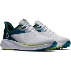 FootJoy Women's Flex XP Golf Shoes White/Teal 13 FootJoy Women's Flex XP Golf Shoes White/Teal -Elite Golf Shop footjoy women s flex xp golf shoes white teal 95423 pair itempicture