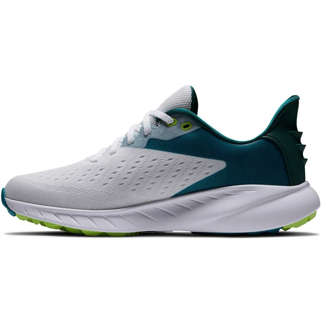 FootJoy Women's Flex XP Golf Shoes White/Teal 6 FootJoy Women's Flex XP Golf Shoes White/Teal - Image 4