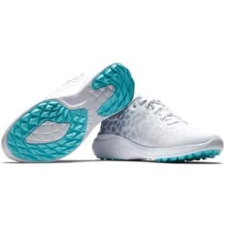 FootJoy Women's FJ Flex Golf Shoes White/Leopard 12 FootJoy Women's FJ Flex Golf Shoes White/Leopard -Elite Golf Shop footjoy womens fj flex golf shoes white leopard 95767 beauty itempicture