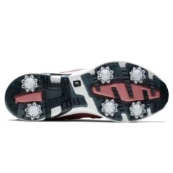 FootJoy Women's HyperFlex Golf Shoes Pink 8 FootJoy Women's HyperFlex Golf Shoes Pink -Elite Golf Shop footjoy womens hyperflex golf shoes pink 98169 bottom itempicture