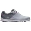 FootJoy Women's Pro SL Sport Golf Shoes White/Grey/Lilac 2 FootJoy Women's Pro SL Sport Golf Shoes White/Grey/Lilac -Elite Golf Shop footjoy womens pro sl sport golf shoes white grey lilac 98146 profile itempicture