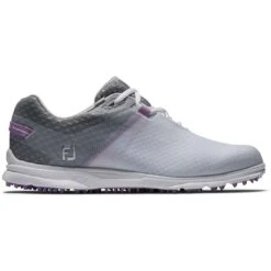 FootJoy Women's Pro SL Sport Golf Shoes White/Grey/Lilac