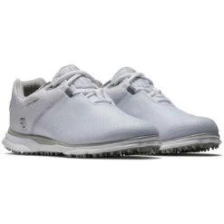 FootJoy Women's Pro SL Sport Golf Shoes White/White -Elite Golf Shop footjoy womens pro sl sport golf shoes white white 98144 pair itempicture