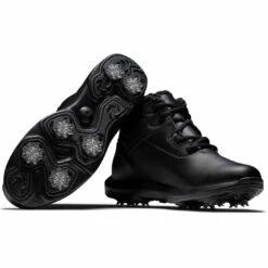 FootJoy Women's Stormwalker Golf Boots Black -Elite Golf Shop footjoy womens stormwalker golf boots 98831 black beauty itempicture