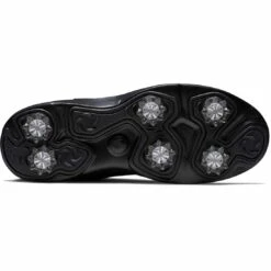 FootJoy Women's Stormwalker Golf Boots Black -Elite Golf Shop footjoy womens stormwalker golf boots 98831 black sole itempicture