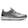 FootJoy Women's Stratos Golf Shoes Grey 1 FootJoy Women's Stratos Golf Shoes Grey -Elite Golf Shop footjoy womens stratos golf shoes grey profile itempicture