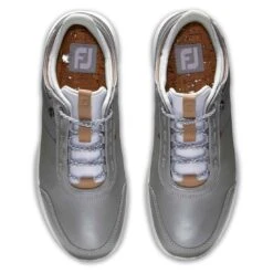 FootJoy Women's Stratos Golf Shoes Grey -Elite Golf Shop footjoy womens stratos golf shoes grey top itempicture