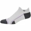 FootJoy Women's Tech D.R.Y. Roll Tab Socks -Elite Golf Shop footjoy womens tech dry roll tab socks nimbus cloud grey itempicture