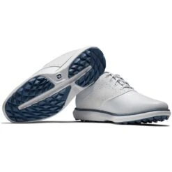 FootJoy Women's Traditions SL Golf Shoes White -Elite Golf Shop footjoy womens traditions sl golf shoes white 97898 sombo itempicture