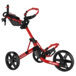 Clicgear 4.0 Push Cart -Elite Golf Shop golf cart clicgear 4 0 push cart red