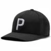 Puma 2022 P 110 Snapback Hat 2 Puma 2022 P 110 Snapback Hat -Elite Golf Shop golf hat 2020 puma p 110 snapback hat black white itempicture 1