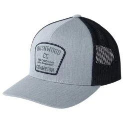 TravisMathew Presidential Suite Snapback Hat -Elite Golf Shop golf hat travismathew presidential suite hat grey itempicture