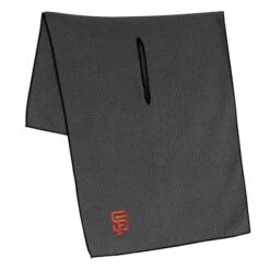 Team Effort MLB 19 X 41 Grey Microfiber Towel -Elite Golf Shop mcarthur sports mlb grey microfiber towel san francisco giants