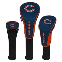 Team Effort NFL Set Of 3 Headcovers -Elite Golf Shop mcarthur sports nfl set of 3 headcovers chicago bears