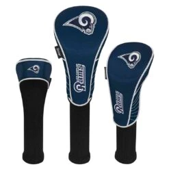 Team Effort NFL Set Of 3 Headcovers -Elite Golf Shop mcarthur sports nfl set of 3 headcovers los angeles rams
