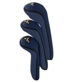 Pro Active Sports Stealth Headcovers 3-Pack -Elite Golf Shop navy 7364