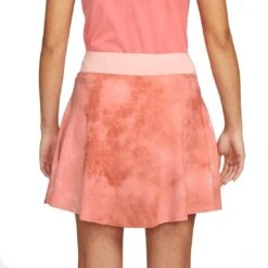 Nike Women's Dri-FIT Long Printed Skort -Elite Golf Shop nike 2022 womens dri fit long printed skort arctic orange back itempicture