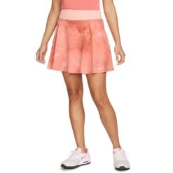 Nike Women's Dri-FIT Long Printed Skort -Elite Golf Shop nike 2022 womens dri fit long printed skort arctic orange itempicture