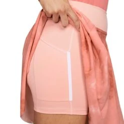 Nike Women's Dri-FIT Long Printed Skort -Elite Golf Shop nike 2022 womens dri fit long printed skort arctic orange phone pocket itempicture
