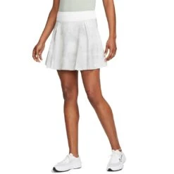 Nike Women's Dri-FIT Long Printed Skort -Elite Golf Shop nike 2022 womens dri fit long printed skort white itempicture