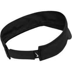 Nike Dri-FIT Ace Visor 9 Nike Dri-FIT Ace Visor -Elite Golf Shop nike 2023 dri fit ace visor black back itempicture
