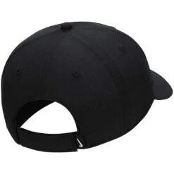 Nike Dri-FIT Club Hat -Elite Golf Shop nike 2023 dri fit club hat black white back itempicture