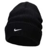 Nike Peak Beanie 2 Nike Peak Beanie -Elite Golf Shop nike 2023 peak beanie black front itempicture