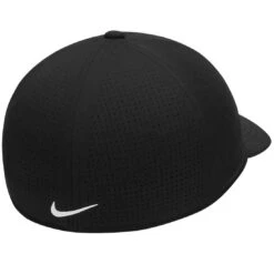 Nike Dri-FIT ADV Tiger Woods Club Hat -Elite Golf Shop nike 2023 tw dri fit adv club hat black back itempicture