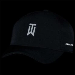 Nike Dri-FIT ADV Tiger Woods Club Hat -Elite Golf Shop nike 2023 tw dri fit adv club hat black glow itempicture