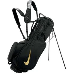 Nike Air Hybrid 2 Stand Bag 13 Nike Air Hybrid 2 Stand Bag -Elite Golf Shop nike air hybrid 2 stand bag black black metallic gold itempicture