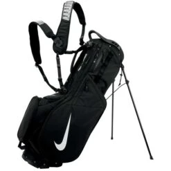 Nike Air Hybrid 2 Stand Bag 12 Nike Air Hybrid 2 Stand Bag -Elite Golf Shop nike air hybrid 2 stand bag black black white itempicture