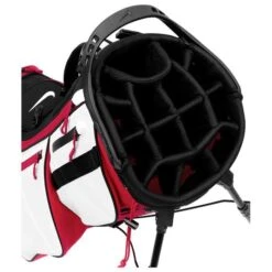 Nike Air Hybrid 2 Stand Bag 17 Nike Air Hybrid 2 Stand Bag -Elite Golf Shop nike air hybrid 2 stand bag university red black black top itempicture