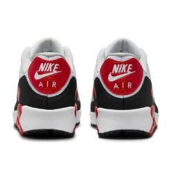 Nike Air Max 90 G Golf Shoes White/University Red 13 Nike Air Max 90 G Golf Shoes White/University Red -Elite Golf Shop nike air max 90 g golf shoes white university red black heel itempicture