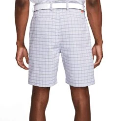 Nike Dri-FIT Chino Plaid Shorts -Elite Golf Shop nike dri fit chino plaid shorts barely grape back itempicture