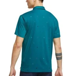 Nike Dri-FIT Player Heritage Print Polo 8 Nike Dri-FIT Player Heritage Print Polo -Elite Golf Shop nike dri fit player heritage print polo bright spruce back itempicture